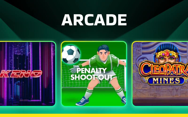 Enjoy unique arcade games available in the official Bet365 app India.