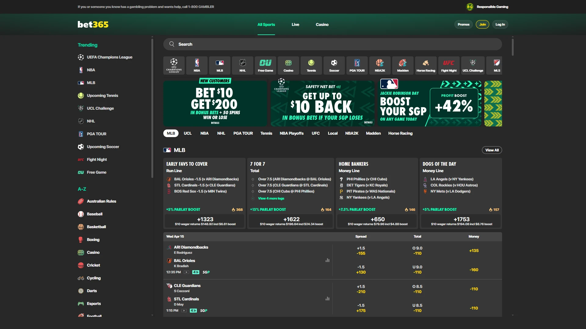Visit the official site to start your Bet365 for PC download.