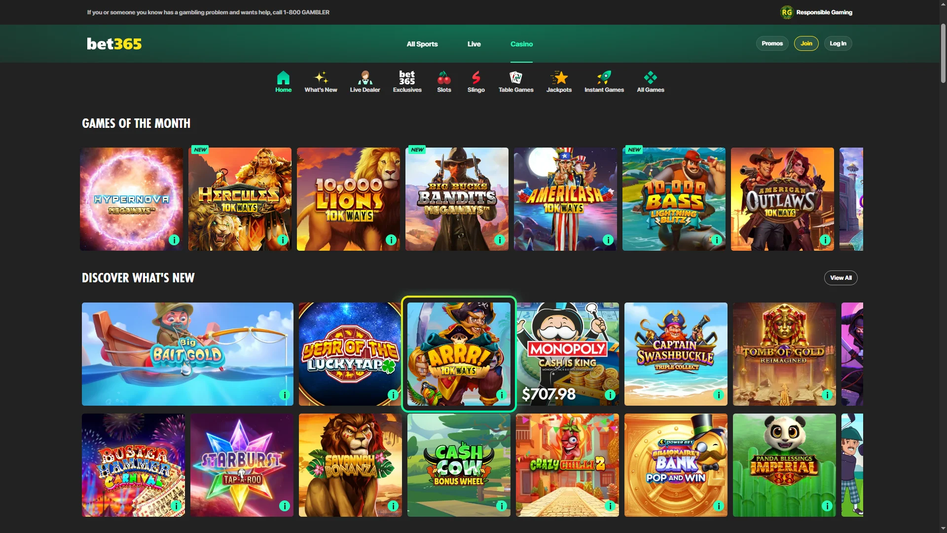 Place your first wager and win using the Bet365 for PC.