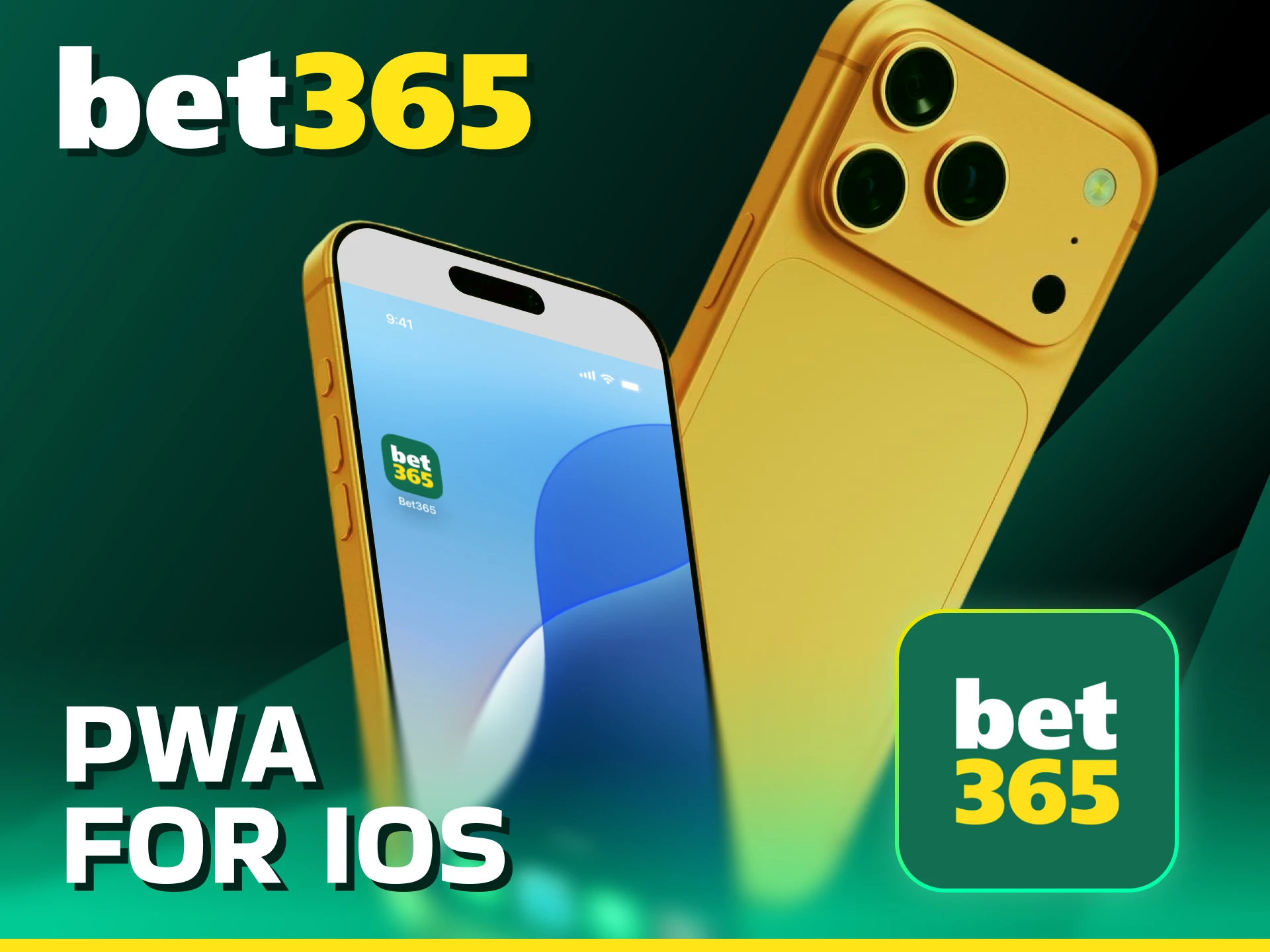 Add the Bet365 PWA to your iOS device for instant mobile access.